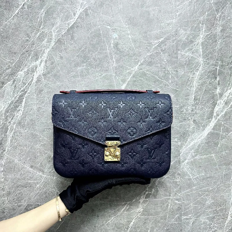 LV Pochette Metis Marine Rogue Calfskin Louis Vuitton