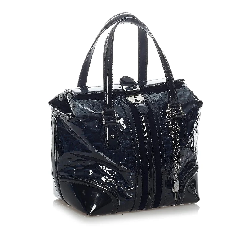 Gucci Horsebit Treasure Patent Leather Handbag (SHG-29752)