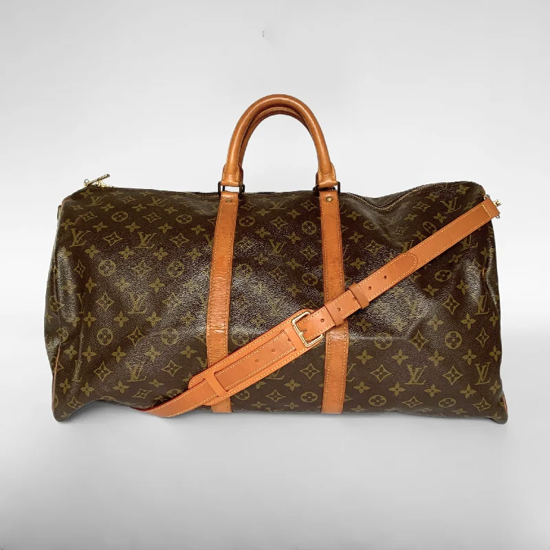 Louis Vuitton Keepall 55 Bandoulière Monogram Canvas