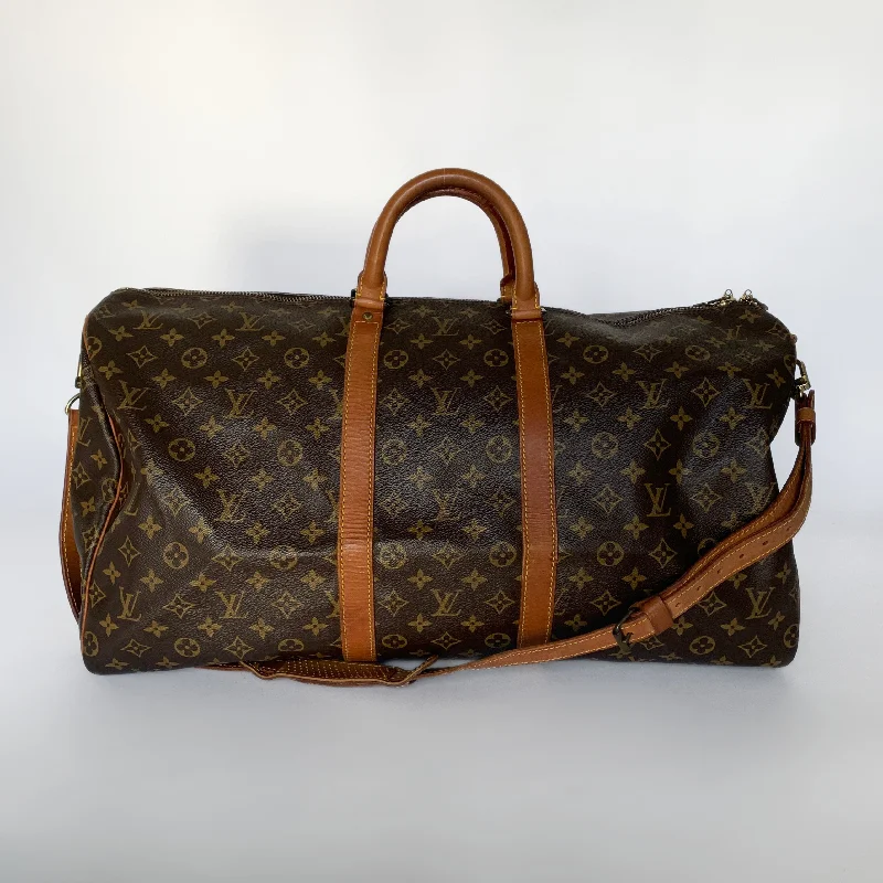 Louis Vuitton Keepall 55 Bandoulière Monogram Canvas