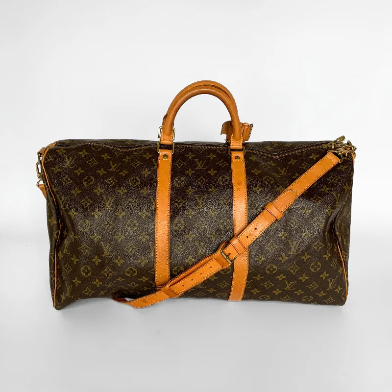 Louis Vuitton Keepall 55 Bandoulière Monogram Canvas