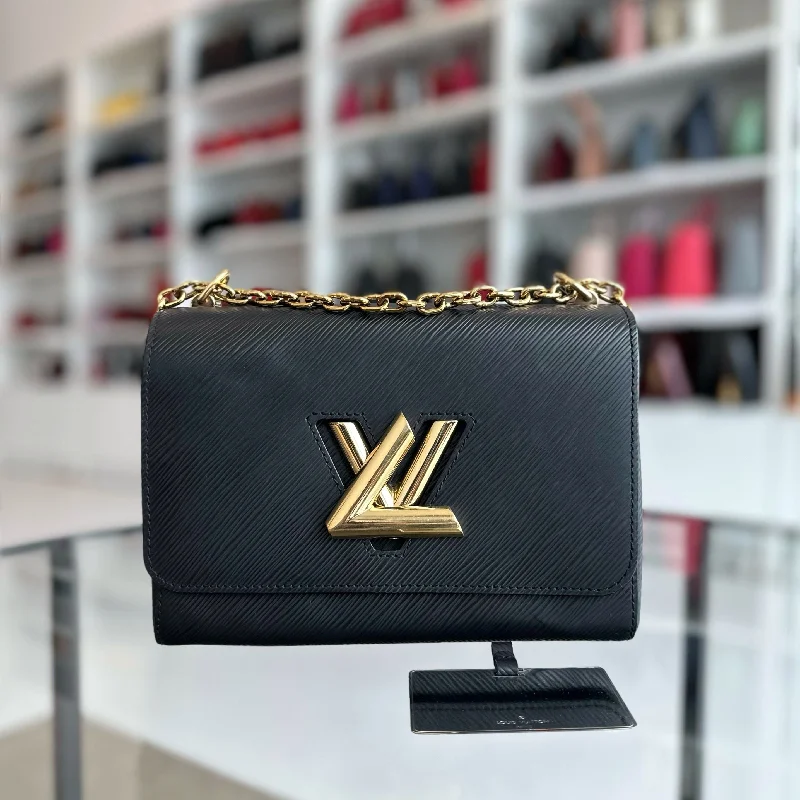 LV Twist MM EPI Leather Black GHW Louis Vuitton