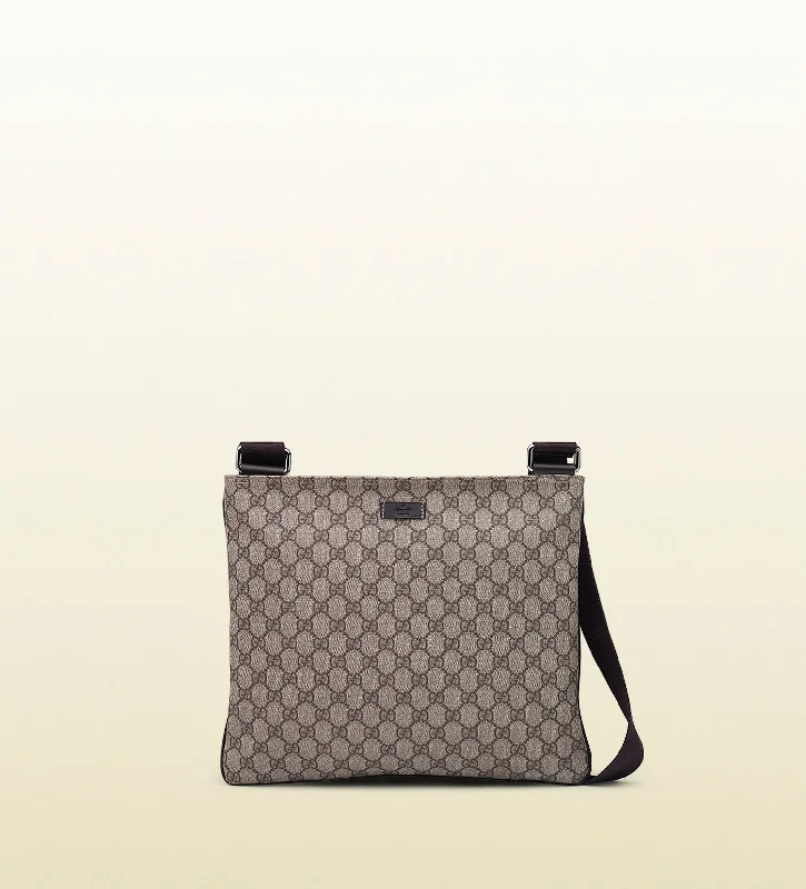 GUCCI GG Monogram Canvas Messenger Bag