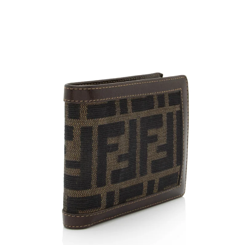 Fendi Vintage Zucca Bi-Fold Wallet (SHF-cz94a8)