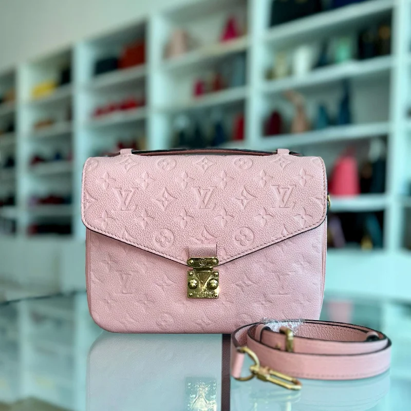 LV Pochette Metis Sakura Pink Calfskin GHW Louis Vuitton