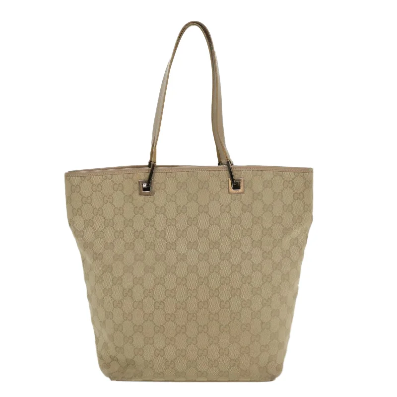 GUCCI GG Canvas Shoulder Bag Beige 31243  tp623