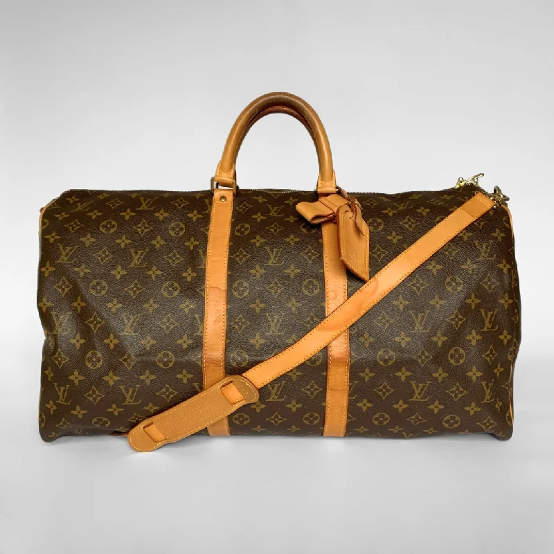 Louis Vuitton Keepall 55 Bandoulière Monogram Canvas