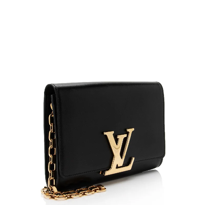 Louis Vuitton Calfskin Chain Louise Shoulder Bag (trlkqg)