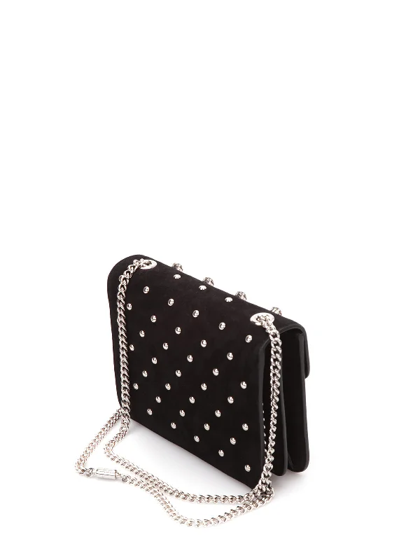 Gucci Miss Bamboo Studded Shoulder Bag