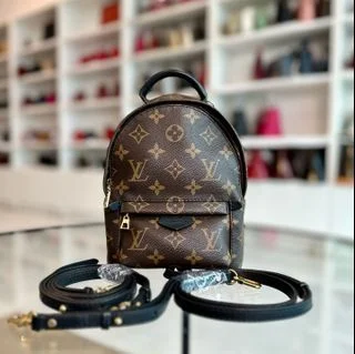 LV Louis Vuitton Palm Spring Mini Monogram Backpack