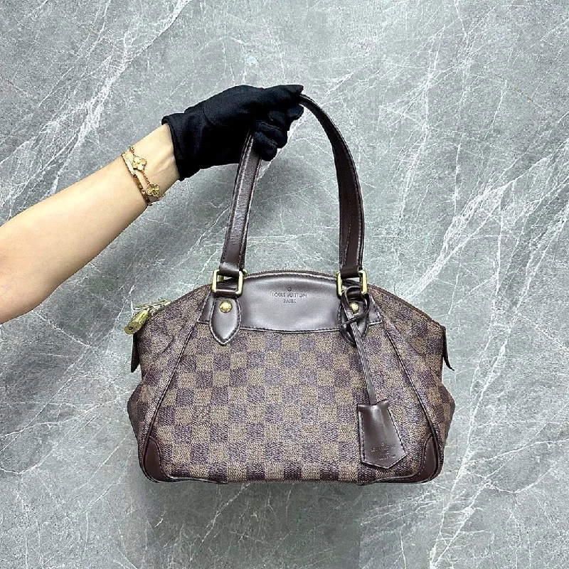 LV Verona PM Damiar Ebene Shoulder Bag