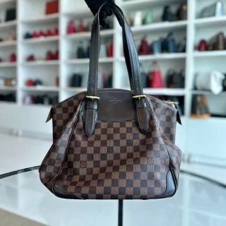 Louis Vuitton LV Verona MM Damiar Ebene Shoulder Bag