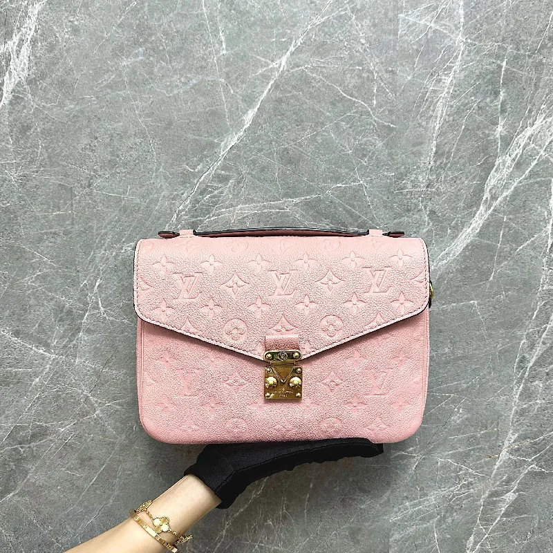 LV Pochette Metis Sakura Pink Calfskin GHW