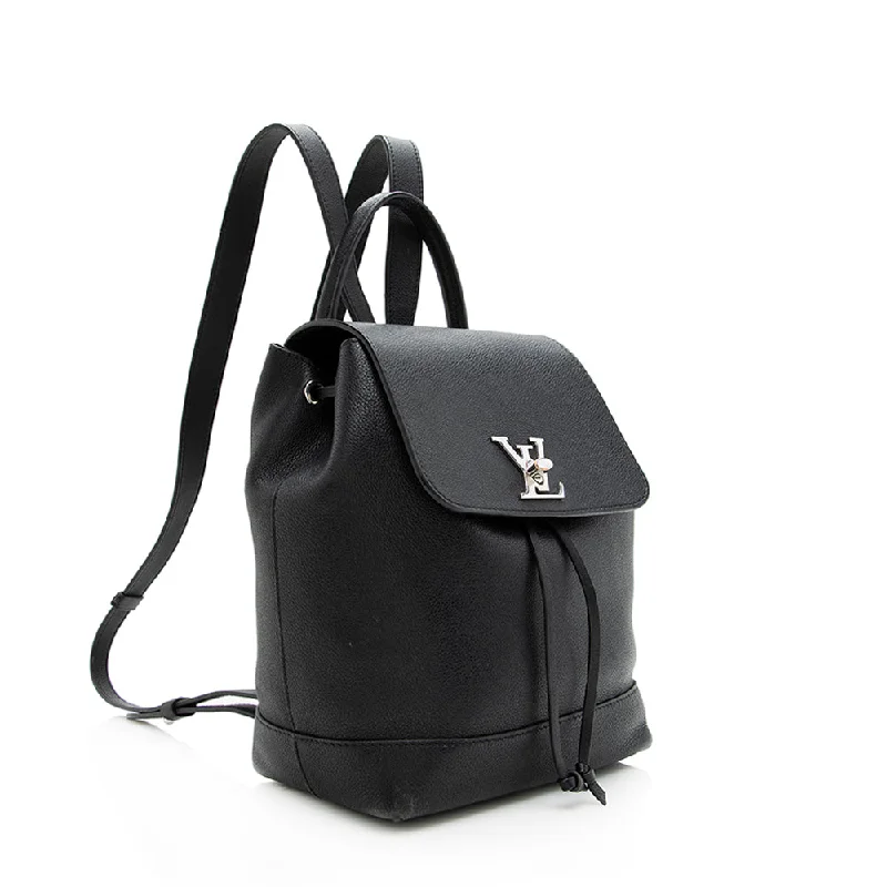 Louis Vuitton Calfskin Lockme Backpack (19582)