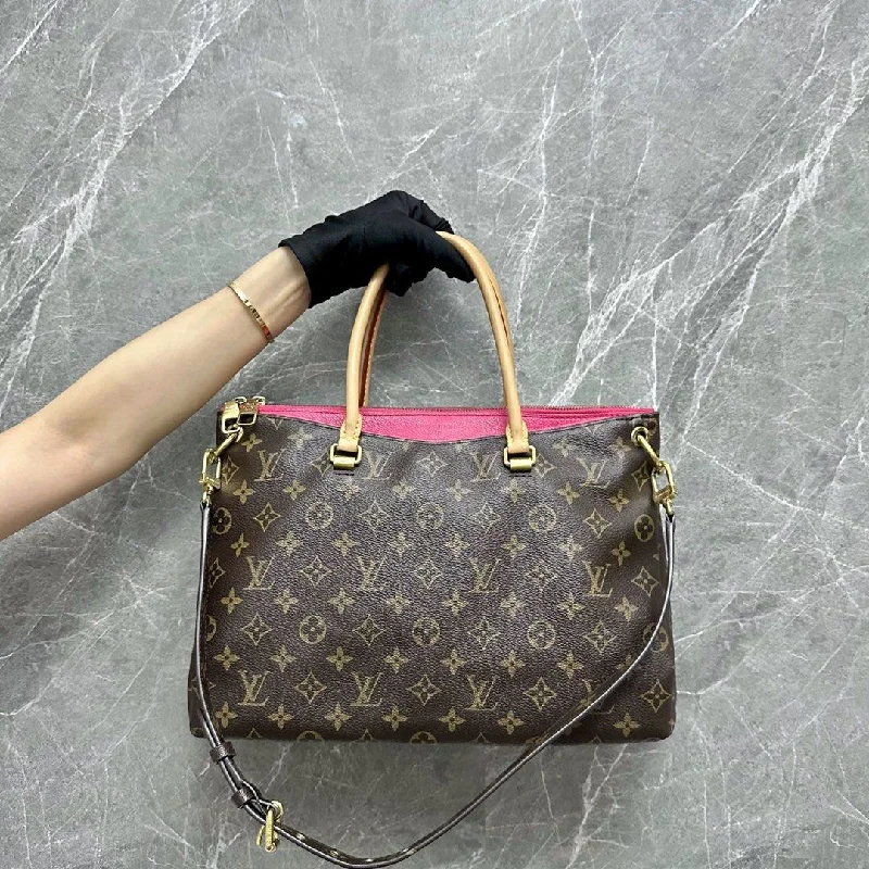 LV Pallas MM Monogram Pink Louis Vuitton