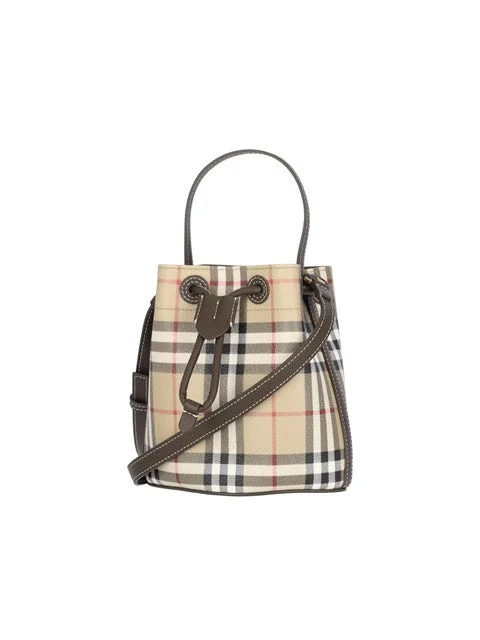 Burberry Women "Check" Mini Bag