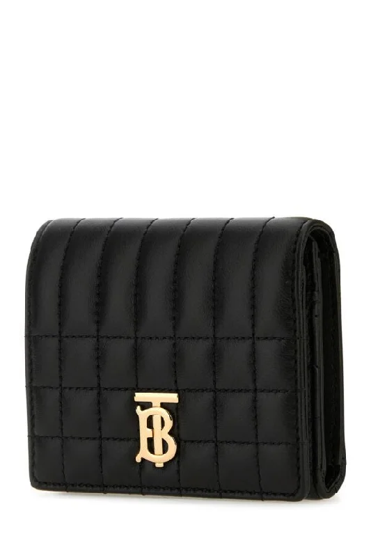 Burberry Woman Black Nappa Leather Wallet