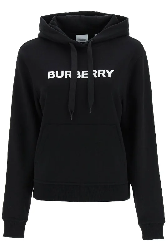 Burberry Poulter Hoodie With Logo Print Women