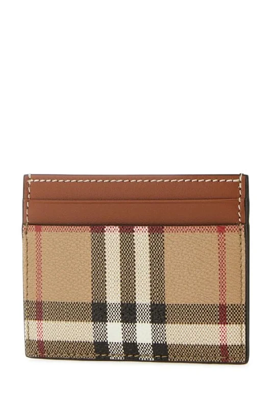 Burberry Woman Printed Canvas Cardholder