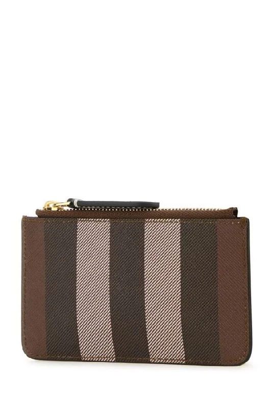 Burberry Woman Printed Canvas Coin Purse