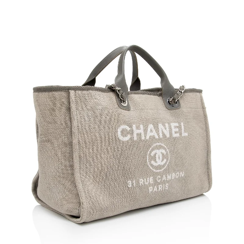 Chanel Canvas Deauville Medium Tote (6z6SKD)