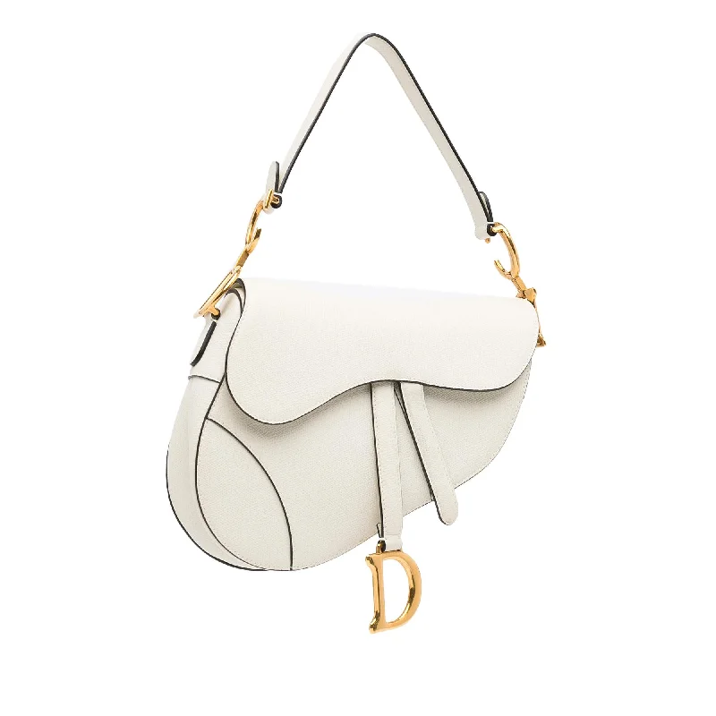 Dior Medium Leather Saddle Bag (sbq7ak)