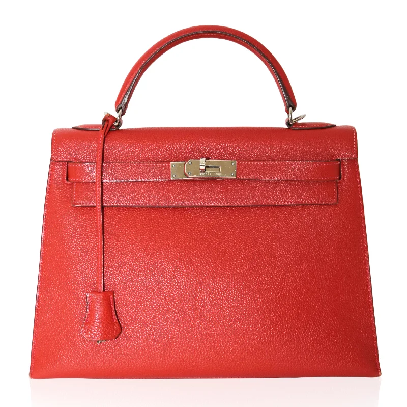 Kelly 32 Sellier Red Togo PHW