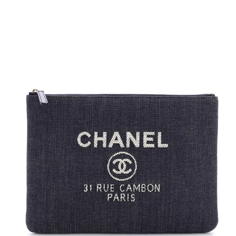 Deauville Pouch Denim Medium