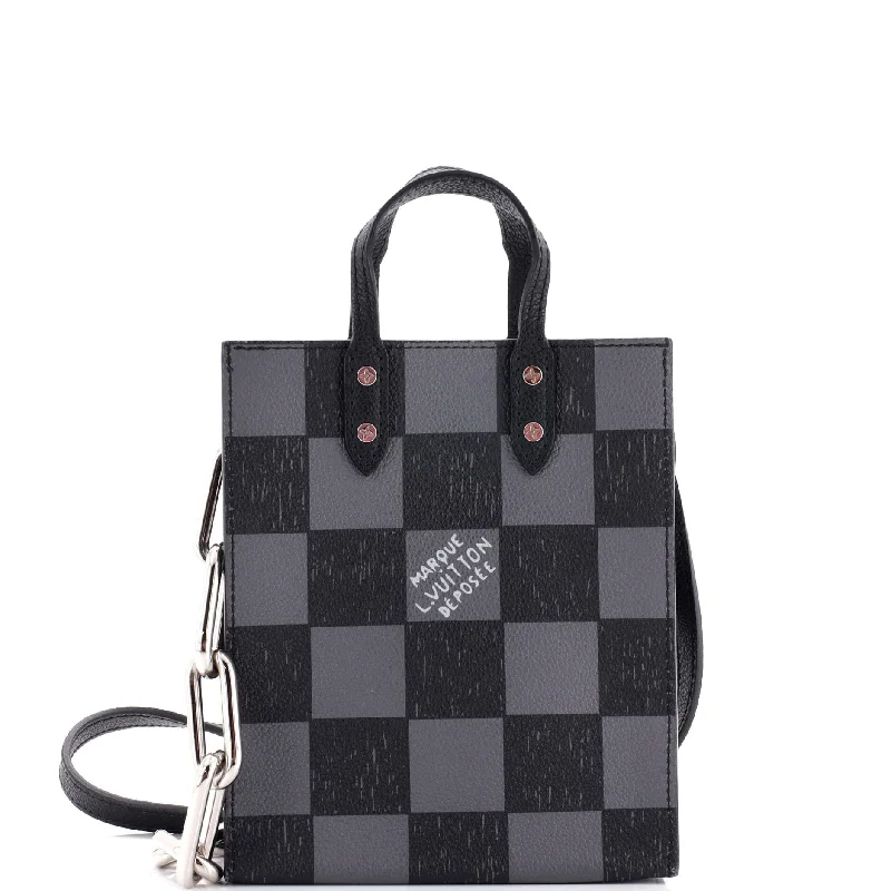 Sac Plat Bag Limited Edition Marque Deposee Damier Giant XS