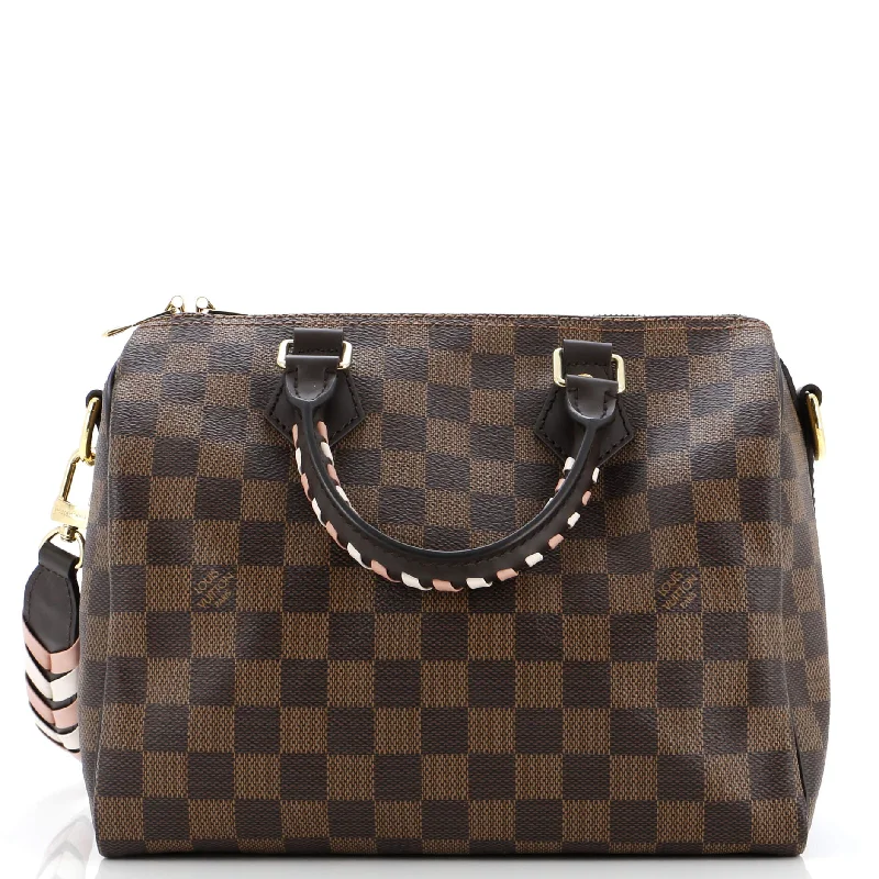 Speedy Bandouliere Bag Damier with Braided Detail 25