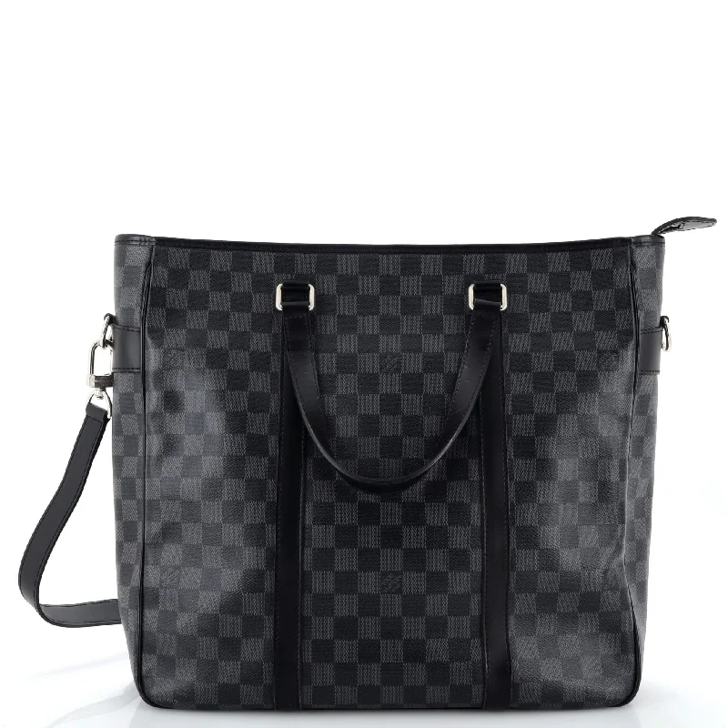 Tadao Handbag Damier Graphite MM