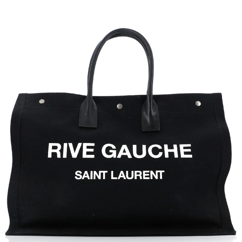 Rive Gauche Shopper Tote Camo Canvas Large