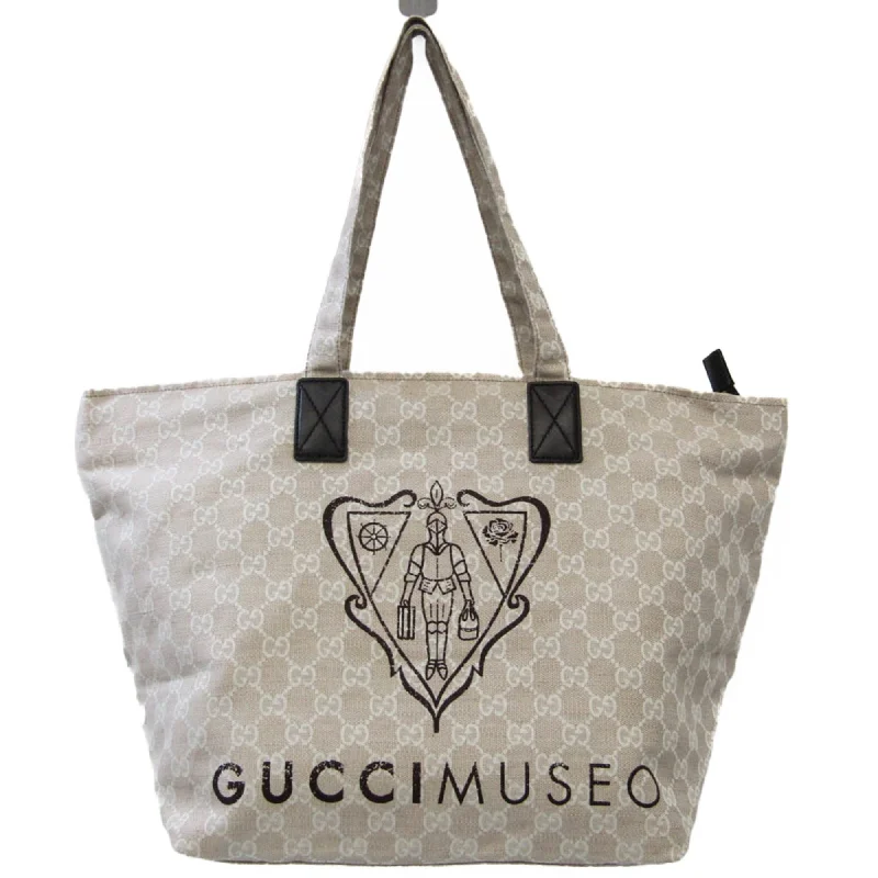 GUCCI GG Canvas MUSEO 283416 Men,Women Canvas Shoulder Bag,Tote Bag Beige